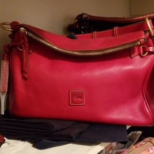 Dooney and bourke florentine shoulder satchel